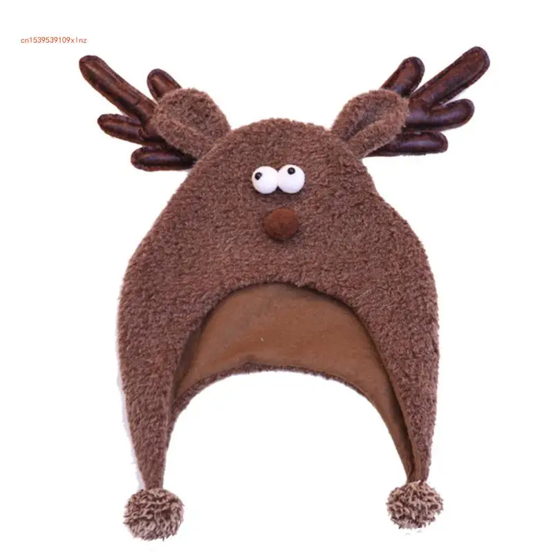 

Festives Reindeers Christmas Hats Unique Family Gathering Hats Company Event Hats for Holiday Parties