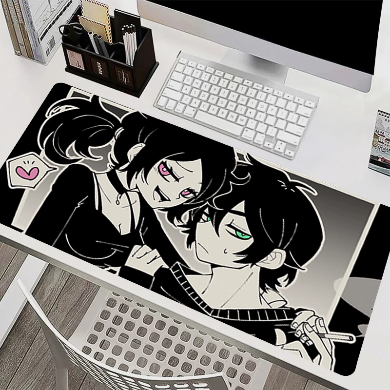 Mouse Pad The Coffin Of Andy And Leyley Large size Gaming Mousepad Office keyboard pad Rubber Gamer Desk Mat PC Accessories Pads