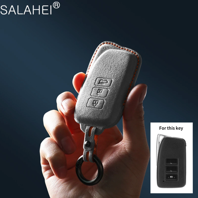 

2/3 Buttons Car Smart Key Case Full Cover Shell Fob For Lexus NX IS RX ES GX LX LS UX GS 200 260 300 350 NX200 NX300 RX350 ES300