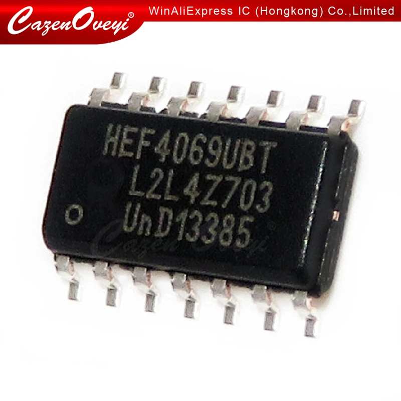 10pcs/lot HEF4027BT HEF4027 HEF4069UBT HEF4069  SOP-16 In Stock