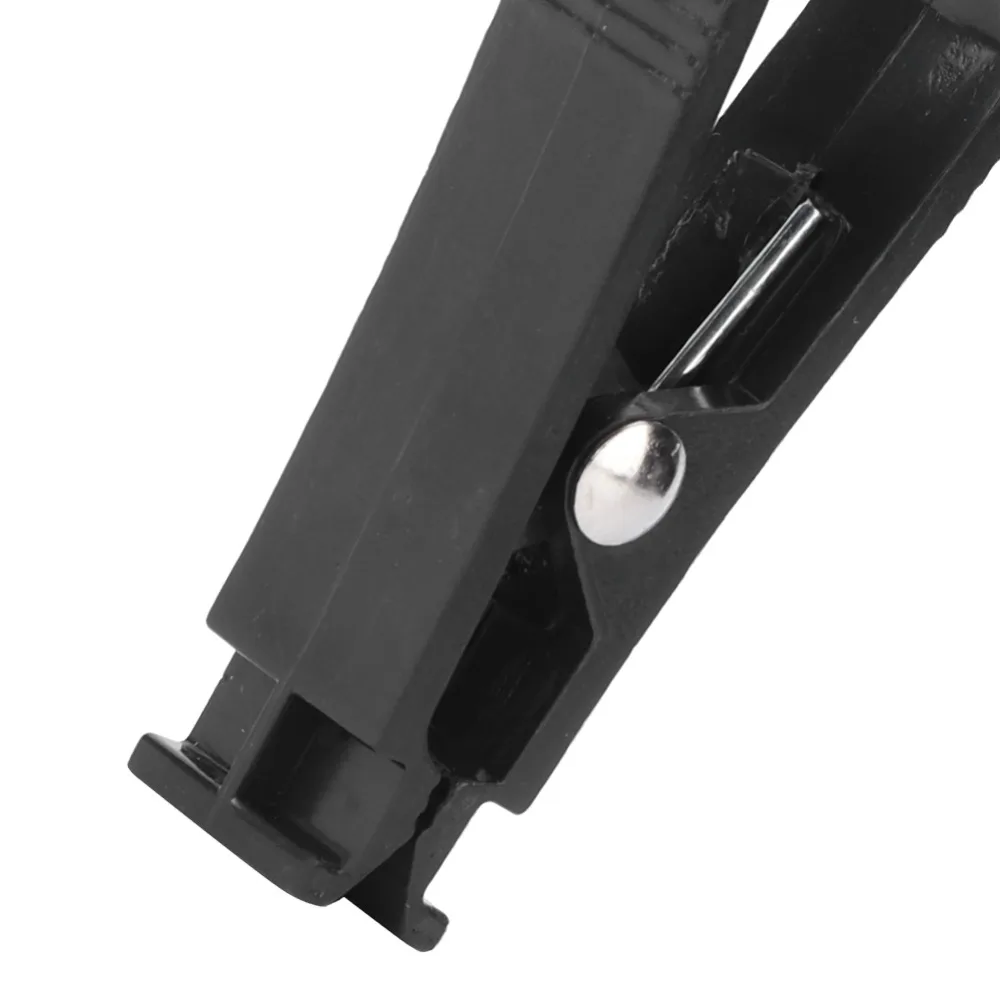 10 Pcs Plastic Multipurpose Hanging Clips Lightweight Black Marine Boat Rail Clips Storm Proof Lockable Camping Hooks