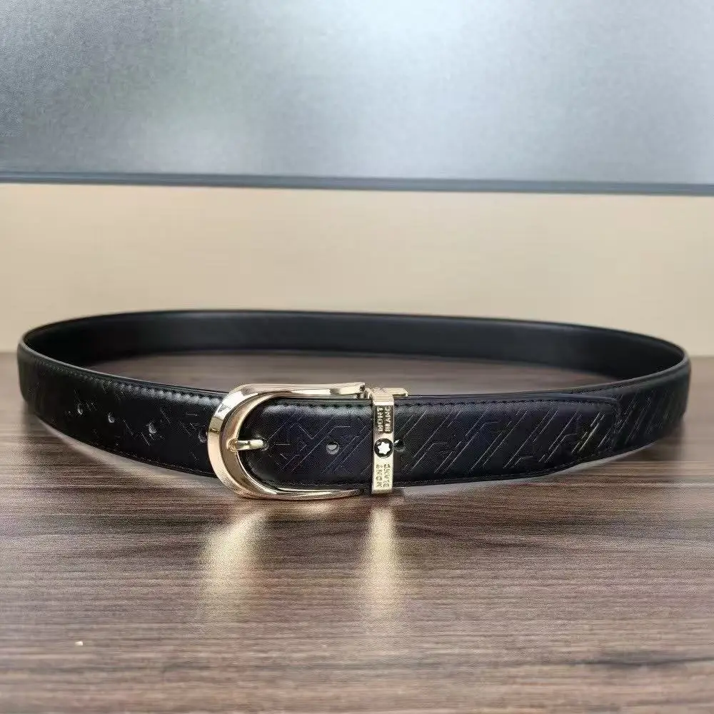 2025 Cintura da uomo in pelle da donna da 3,6 cm con fibbia automatica in lega di alta qualità Cinture da lavoro classiche unisex per jeans