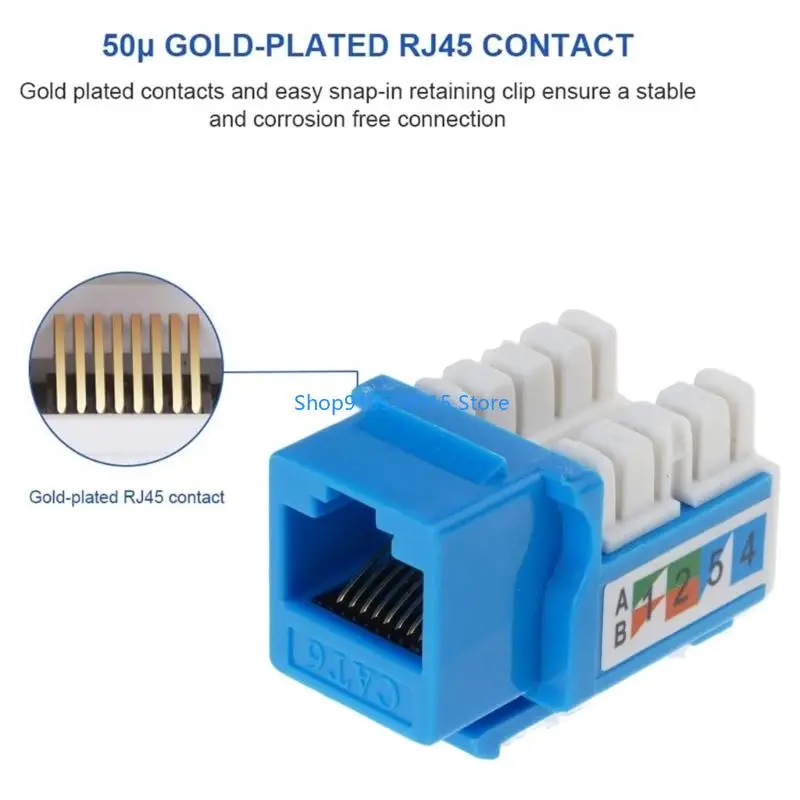 B95C Tall Execution Cat6 RJ45 Pairing Component Ensures Consistent Net Connection Warm Upgraded Plan For Office Use
