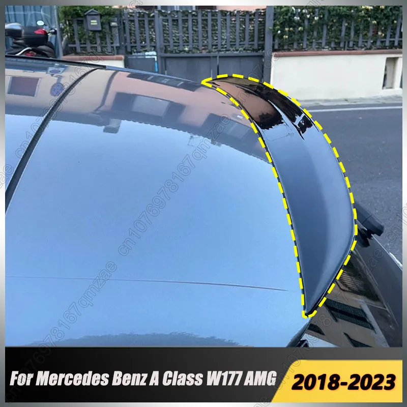 aileron-de-toit-arriere-fixe-pour-mercedes-benz-classe-a-w177-a180-a200-a220-a35-amg-hatchback-2018-2023