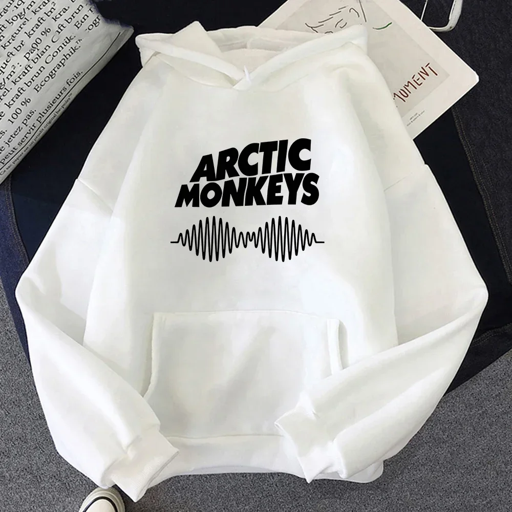 Jesień Mężczyźni Kobiety Moda Bluzy Rock Arctic Monkeys Print Bluza Hip Hop Bluzy Kobiety Płaszcze Rapper Sweter Unisex Odzież