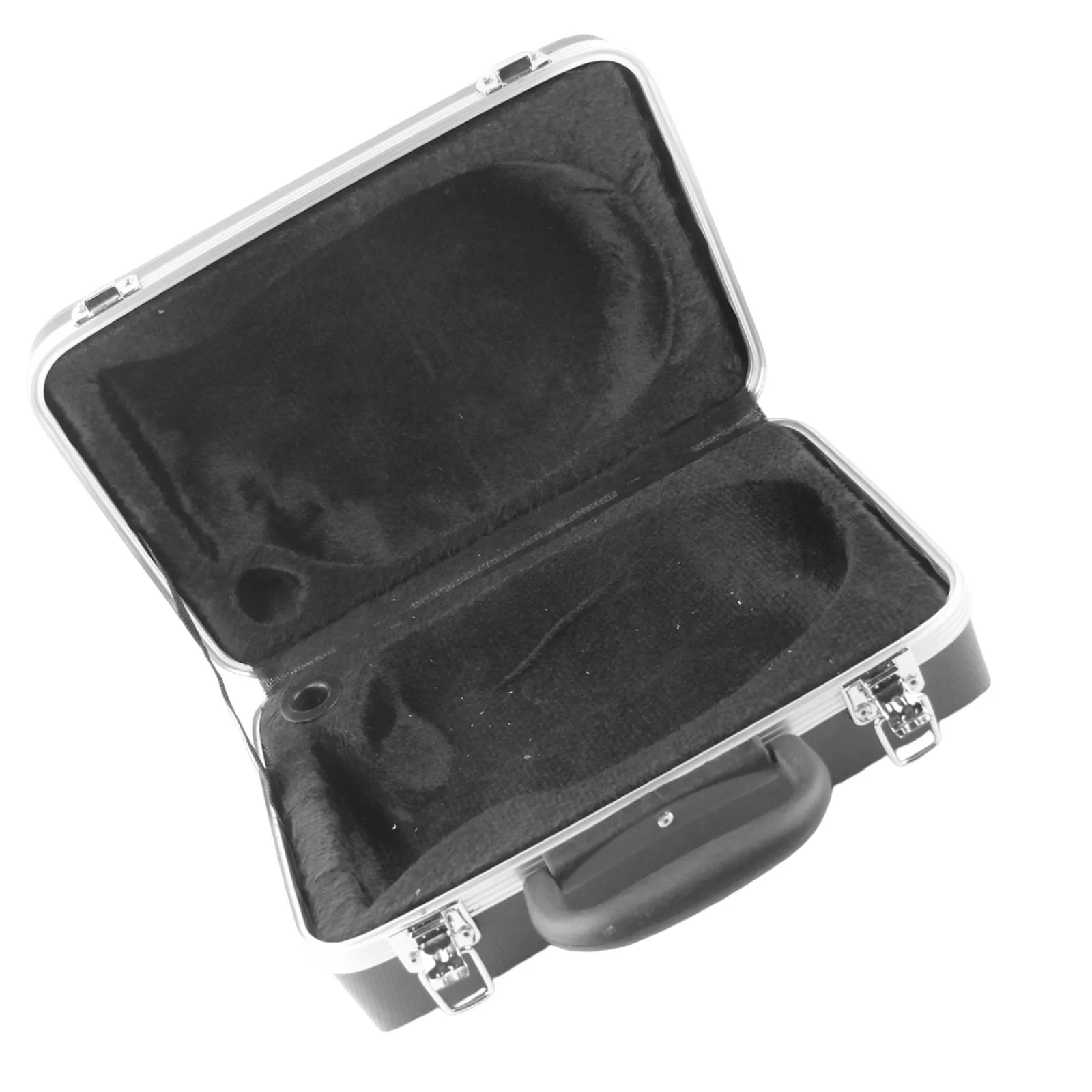 Lightweight ABS Pocket Trumpet Hard Shell Case Waterproof Anti-Shock Portable Instrument Carrying Bag for Musicians Concerts