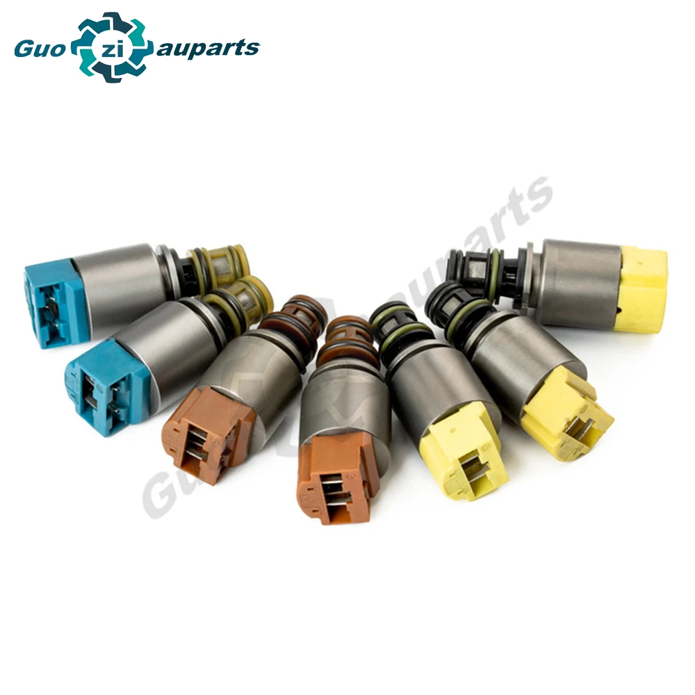 7PCS Original New 6HP21 6HP28 ZF6HP21 ZF6HP28 Transmission Solenoid Set For AUDI BMW Jaguar Land Rover