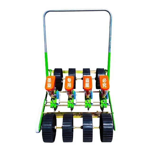 2 Rows manual seeder planters large outdoor