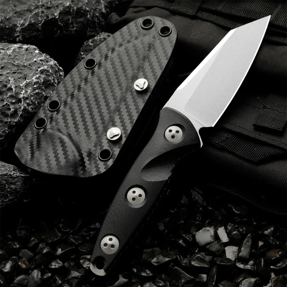 High quality multifunctional fixed blade - outdoor camping, rescue, and emergency survival knife, men\'s gift