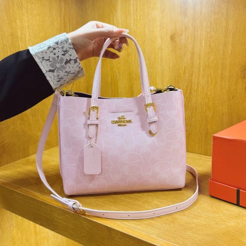 NEW Color Elegant Women'S One Shoulder Handbag Luxury Designer Vintage Paris Fashion Tote Bags Large -Capacity Portable Bag