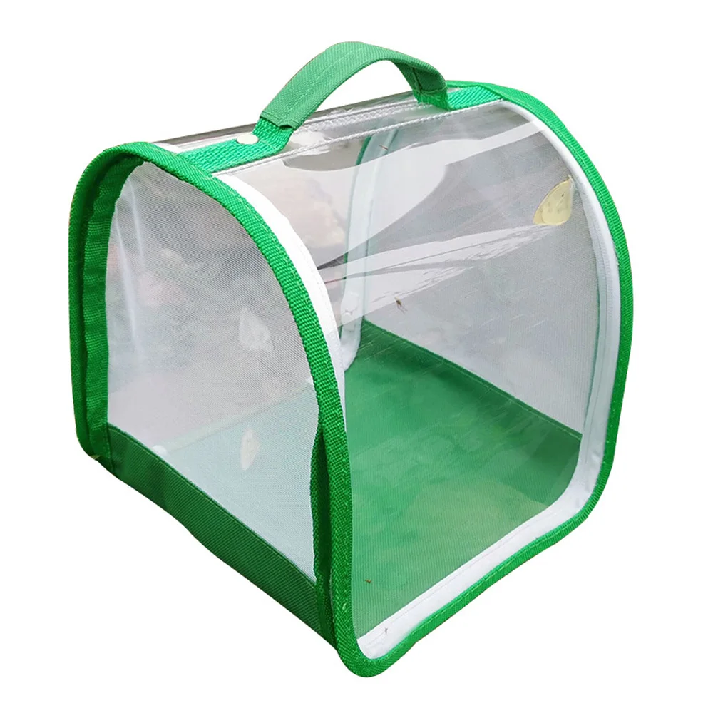 

Plastic Clear Jumping Spider Habitat Folding Lightweight Convenient Spider Breeding Box Small Insect Cage Butterfly Cage