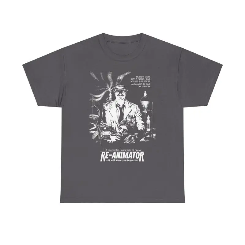 

Футболка из фильма ужасов Herbert West Re Animator 1985 года