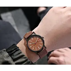 New Canvas Strap Digital Men's Sport Luminous Sgt Style Watch Quartz Wristwatch