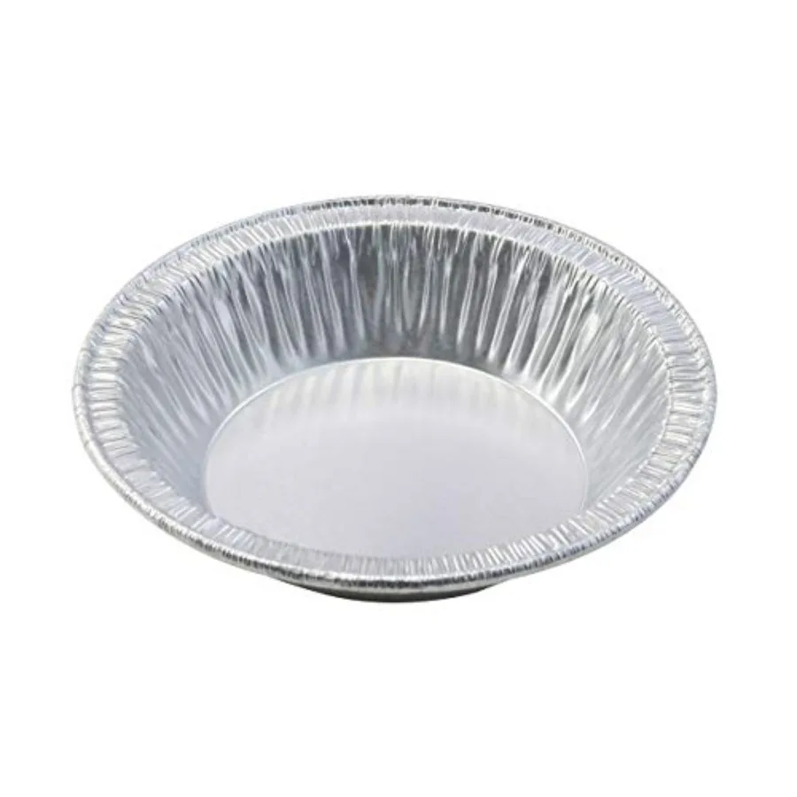 

Disposable Aluminum Deep Tart Pan - 4 1/4 Inches Round Aluminum Foil Pans for Fruit Tarts Individual Desserts - Baking Pan Perf