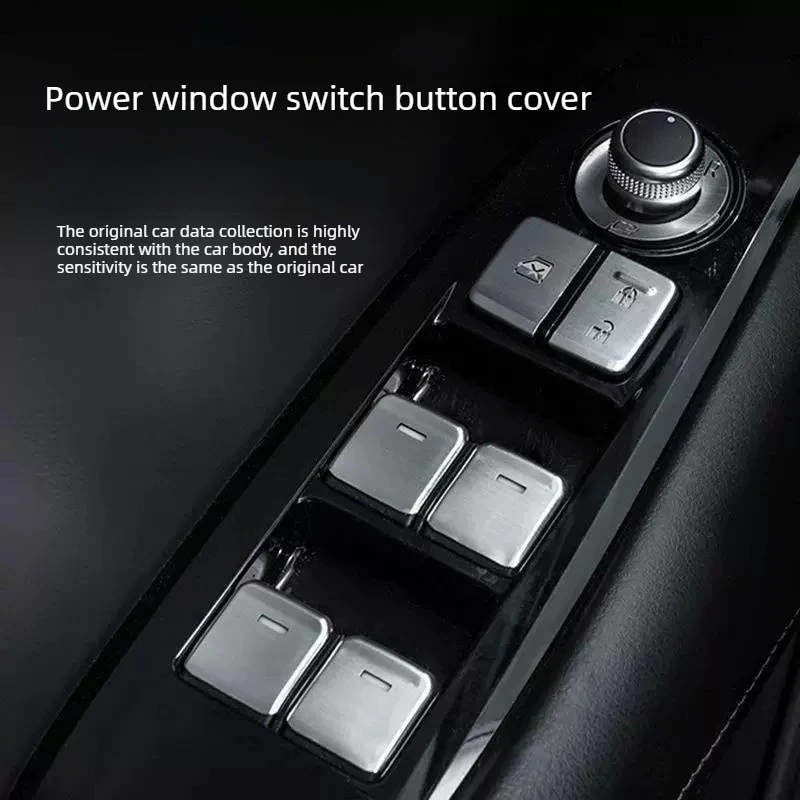 Für Mazda CX-4 Atenza CX-5 2014-2022 Elektronische Handbremsenverkleidung Multimedia-Tastenaufkleber Innenraum-Mod-Zubehör Kratzfest