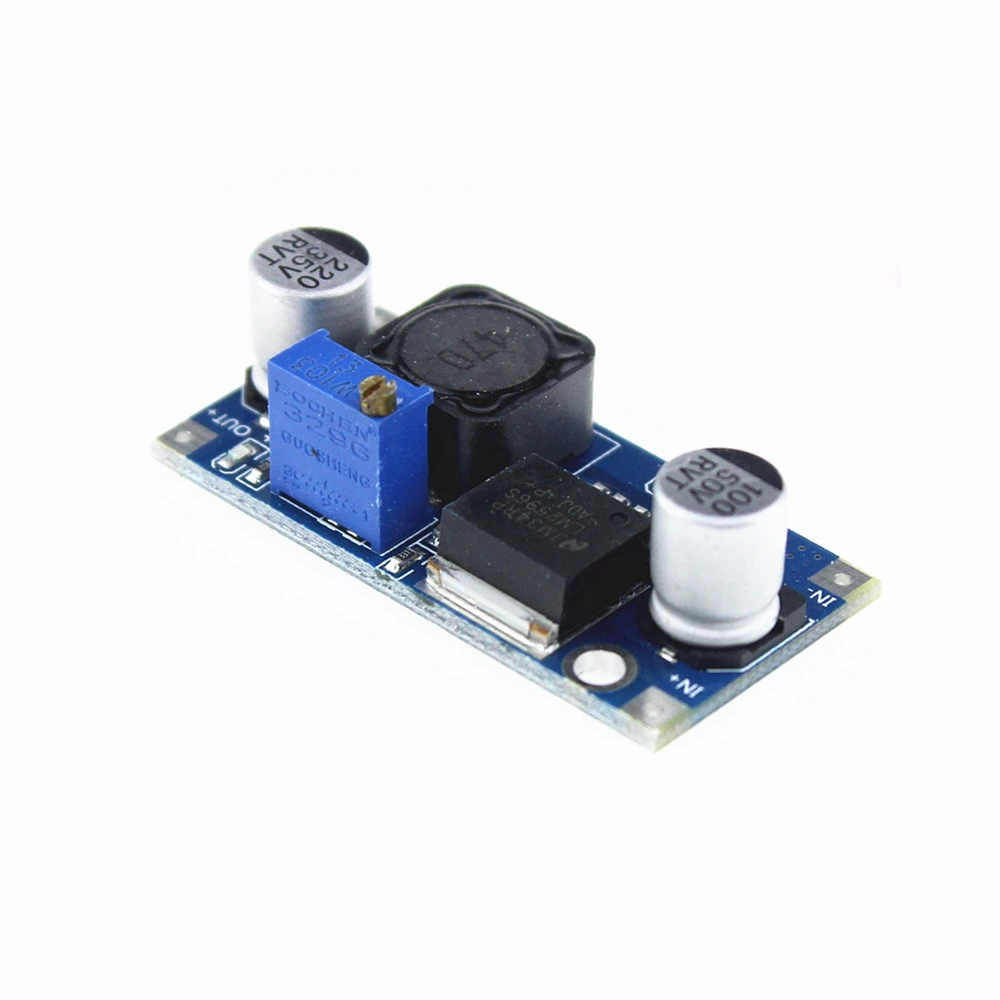 10PCS LM2596 LM2596S ADJ Power supply module DC-DC Step-down module 5V/12V/24V adjustable Voltage regulator 3A