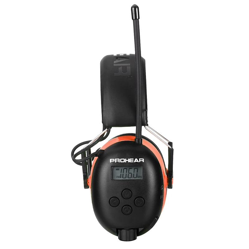 غطاء للأذنين EM033 DAB مع بلوتوث لواقي الأذن الآمن للبستنة والأعمال الخشبية