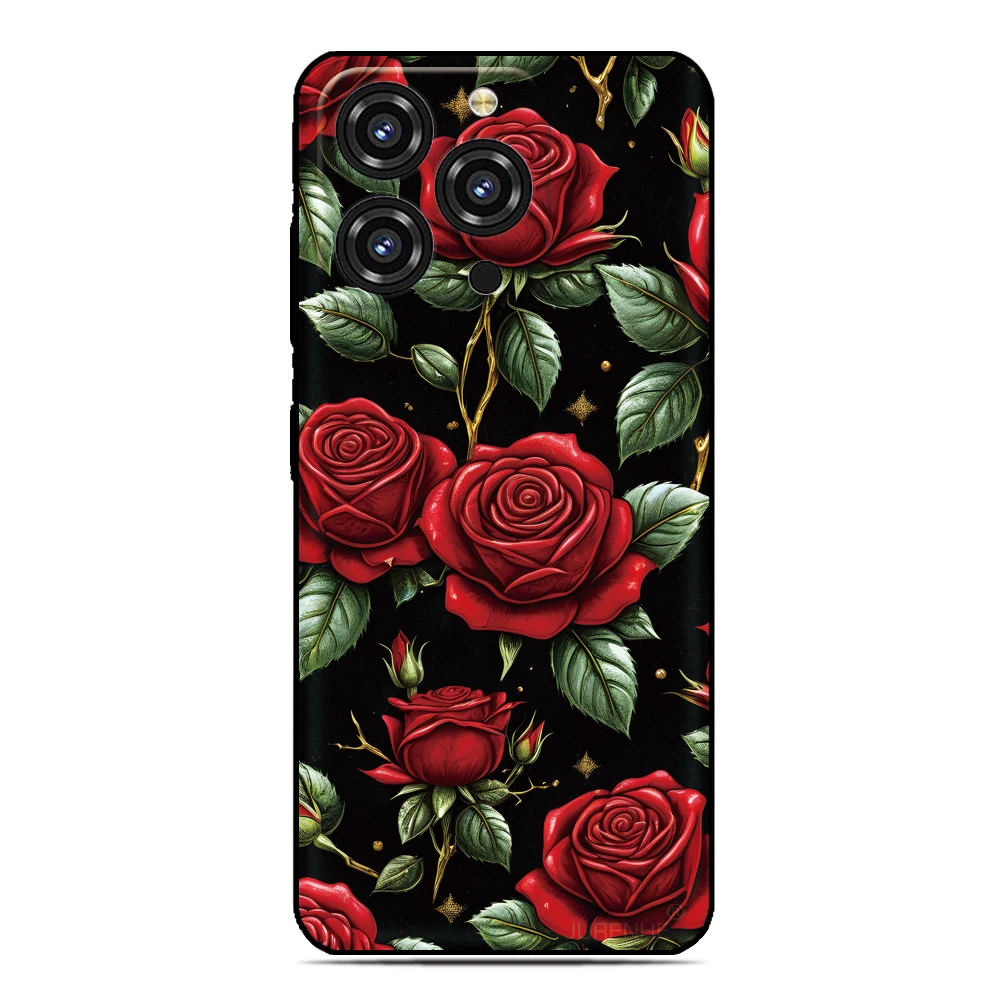 Rose Flower Back Cover For Sony Xperia 10 1 VII VI 5 II III IV V 2023 XZ5 XZ4 XZ3 XZ2 Compact XA1 XA2 TPU Soft Phone Case view 6