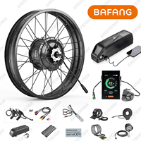 Bafang Rear Hub Motor 48V 1000W G062.1000 DC Electric Bike Conversion Kit With Disc Brake For 20/26 inch Fat Bike Electronic Kit