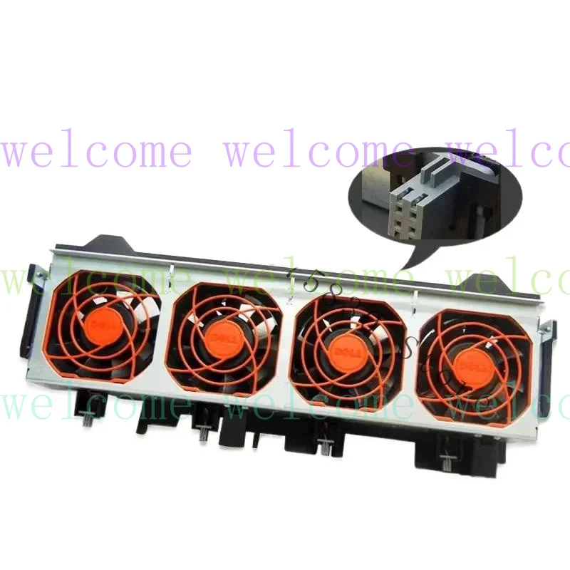 

WYORESY WYORESY 56F1P New Ori four pin jack For Dell T630 Tower Server GPU Upgrade Fan Kit @
