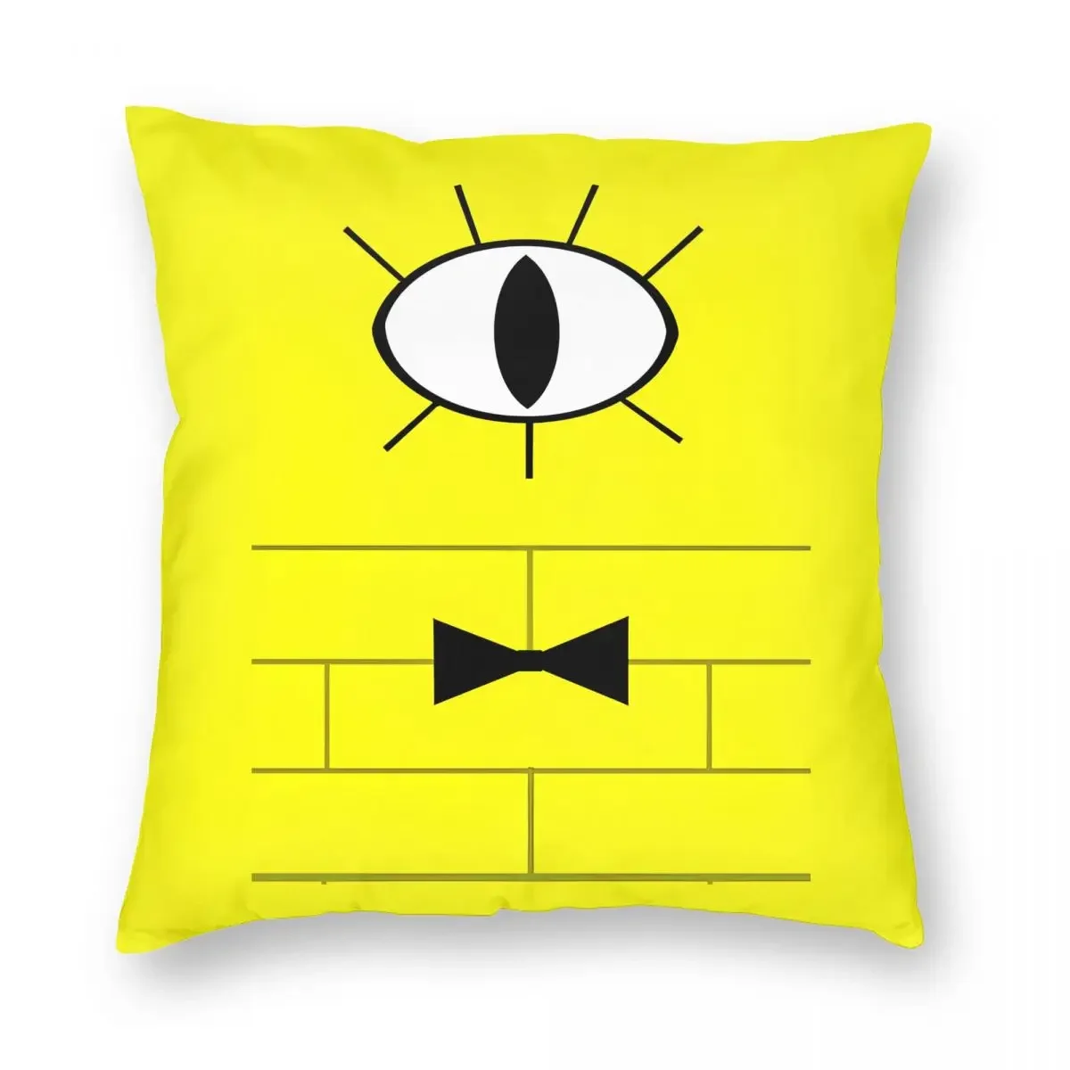 Gravity Falls Bill Cipher Cartoon Pillowcase Printed Cushion Cover Decoration Throw Pillow Case Cover Home Square 40*40cm