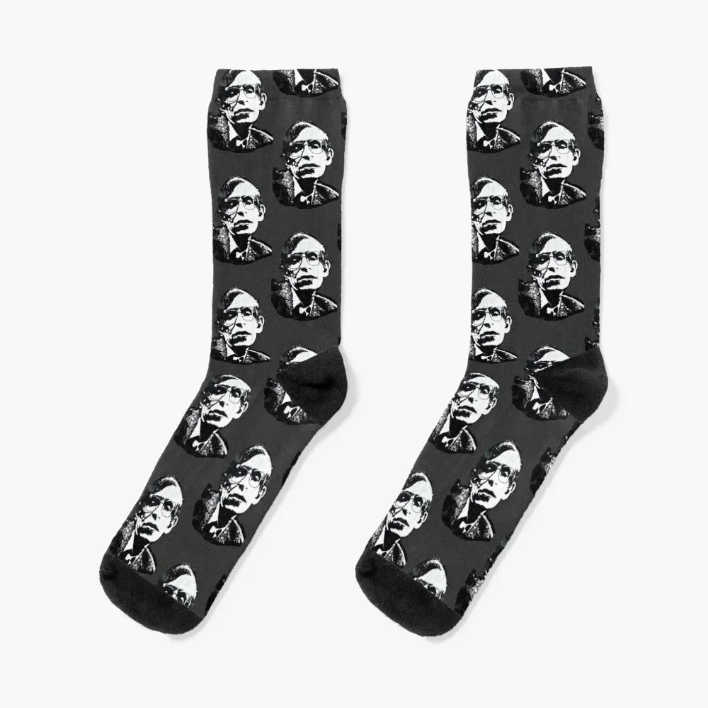 STEPHEN HAWKING QUOTE - EMPATHY Socks sport Wholesale cotton custom sports Socks Female Men's