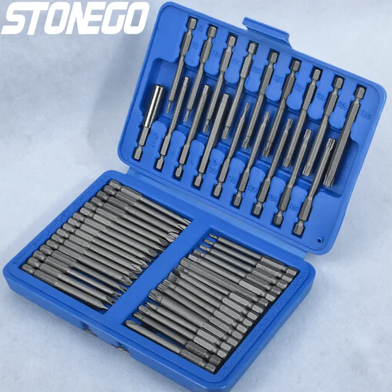 

Набор электрических отверток 36/50 шт.: сменные насадки, фигурные отвертки (крестообразные, шестигранные, треугольные)