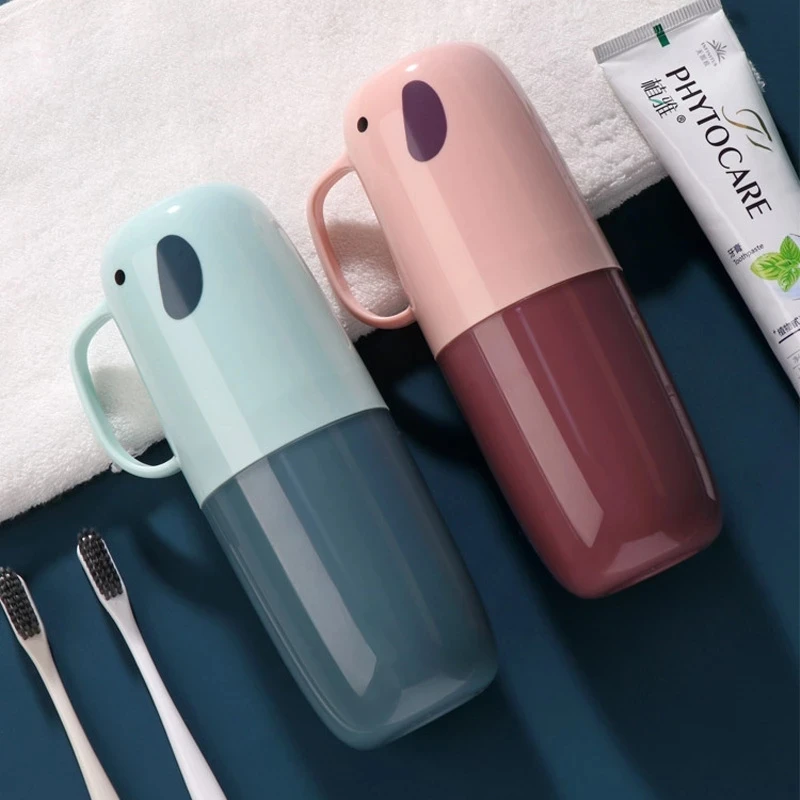 Toothbrush Cup Stable Portable Household Camping For Outdoor Travel Bathroom Accessories Toothpaste Holder High Quality Creative