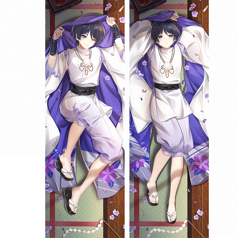 Dakimakura Anime Genshin Impact Scaramouche Double-Sided Print Pillow Case Life-Size Pillow Cover Wanderer Body Pillowcase Gift