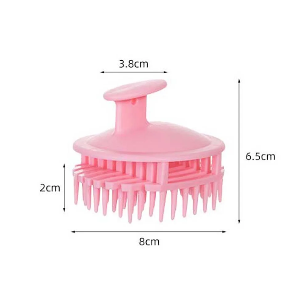 Hollowing Out Brush Head Shampoo Brush Body Brush Hair Care Tool Hair Washing Comb Bath SPA Wet and Dry Scalp Massage Brush