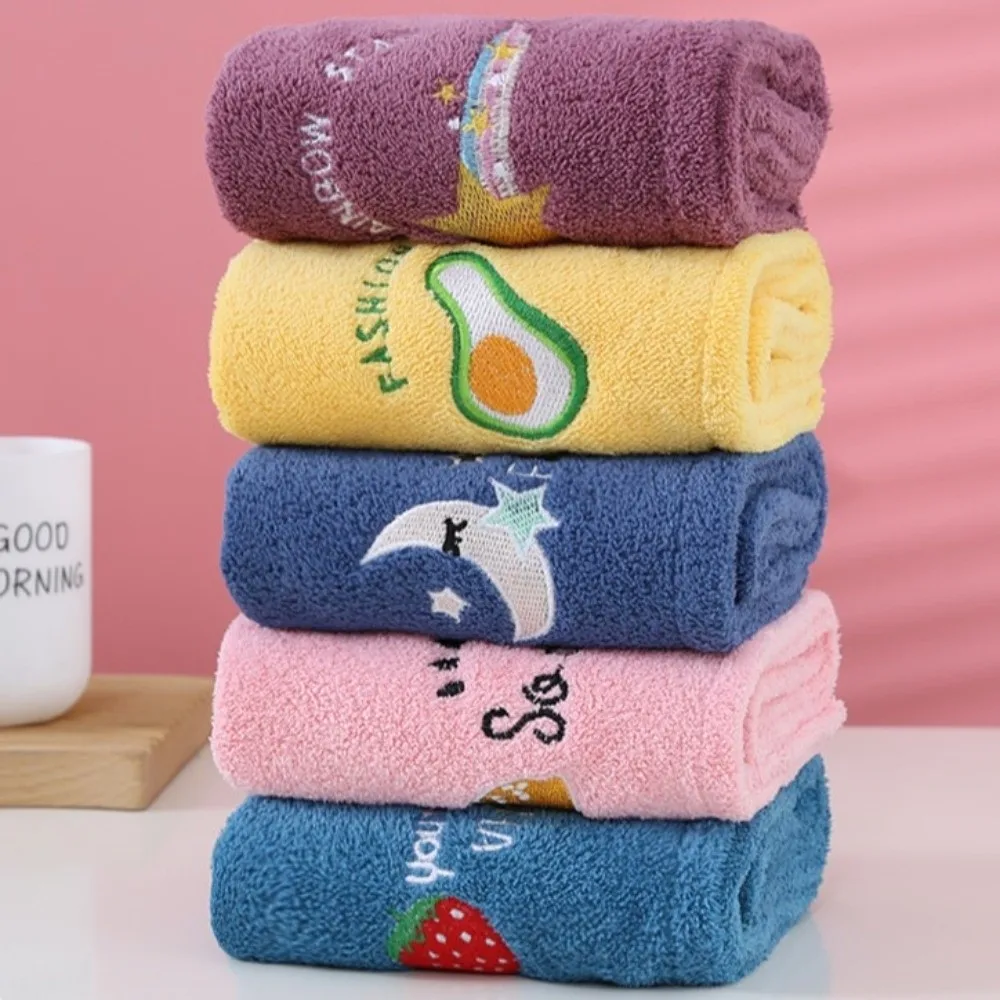 Super Absorbent Quickly Dry Hair Hat Embroidery Style Coral Fleece Girls Cute Hair Towel Soft Thickened Hair Dry Wrap Bonnets