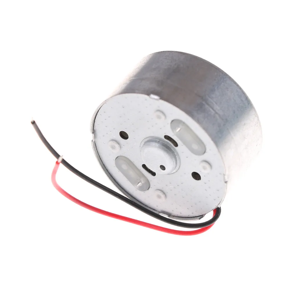 جديد تيار مستمر 1.5 فولت 3 فولت 5 فولت 6 فولت 6600 دورة في الدقيقة مايكرو RF-300C محرك الطاقة الشمسية محرك لعبة مستديرة صغيرة #6