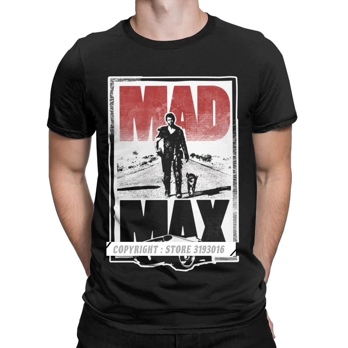 Vintage Mad Max Tshirt Fury Road Movie Hardy Action Sci Fi Driving Car Printed Tops T Shirt Camisas Hombre