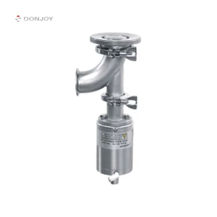 DONJOY 3A CE  stainless steel 316l 304 manual tank bottom flush valve wholesale factory price