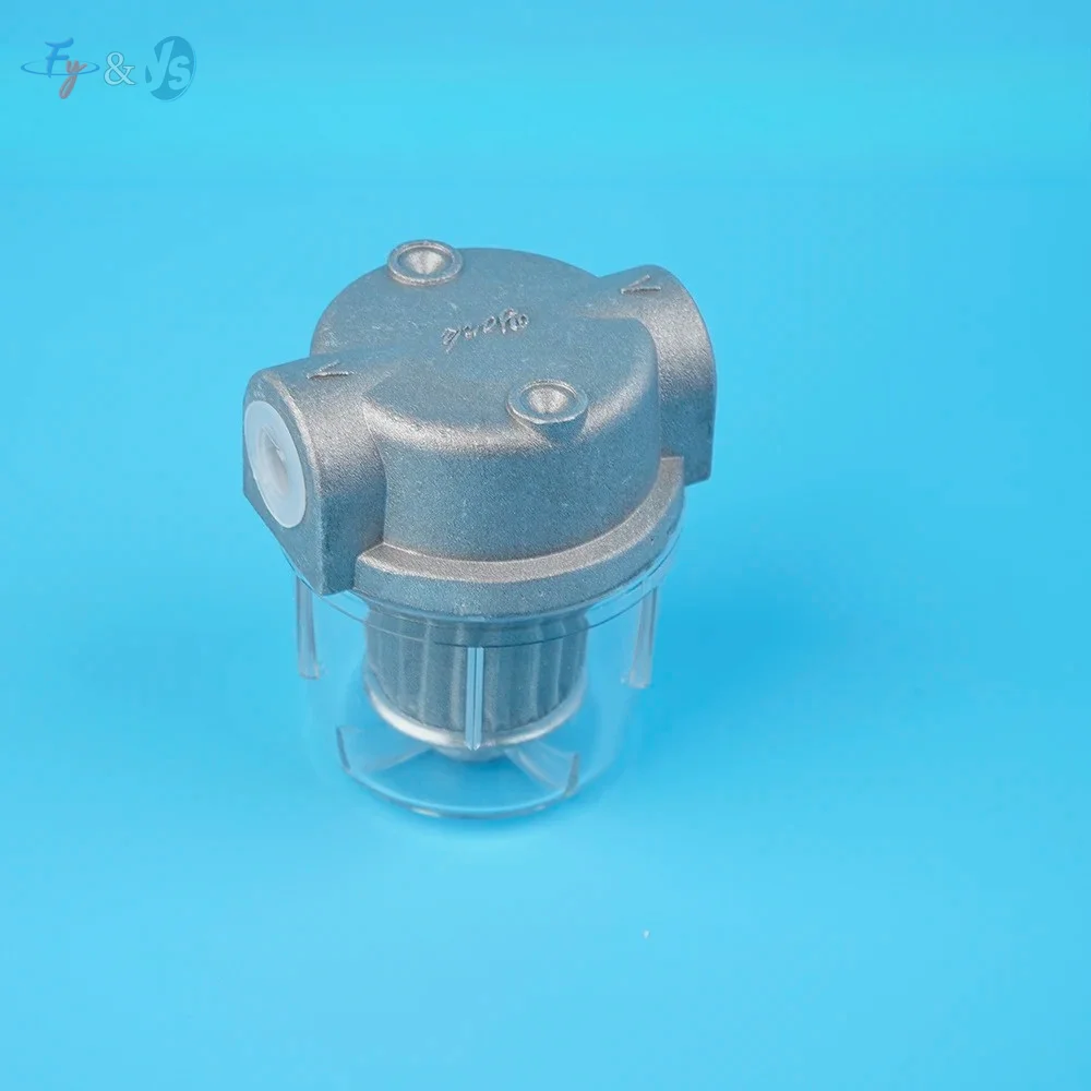 Transparent Filter Bottle for Methanol/Diesel/Heavy Oil Burners – Stainless Steel & PC Components for Combustion Systems