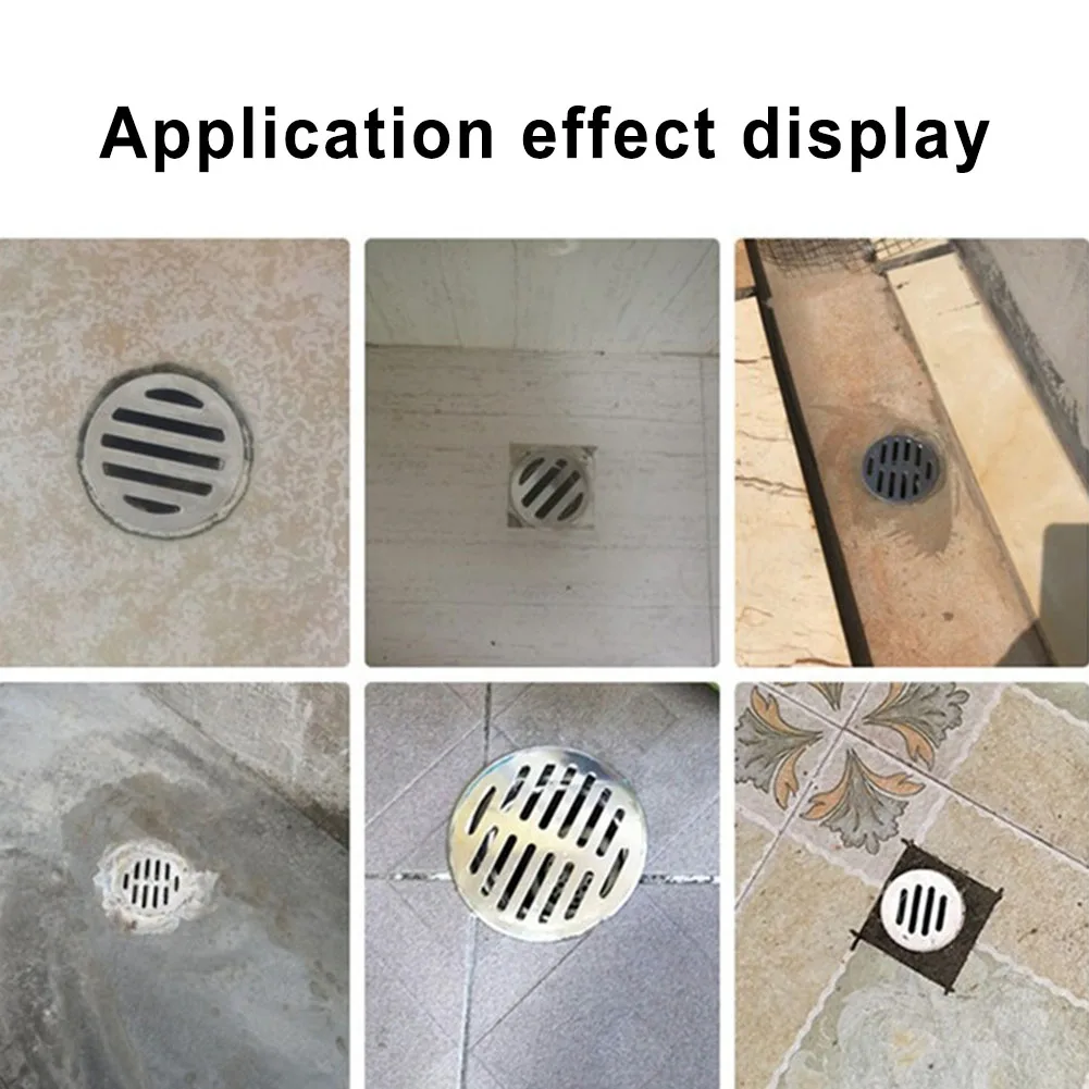 50-200MM Stainless Steel Floor Drain Outdoor Roof Anti-Blocking Bathtub Ground Leakage Hair Catcher For Kitchen Bathroom