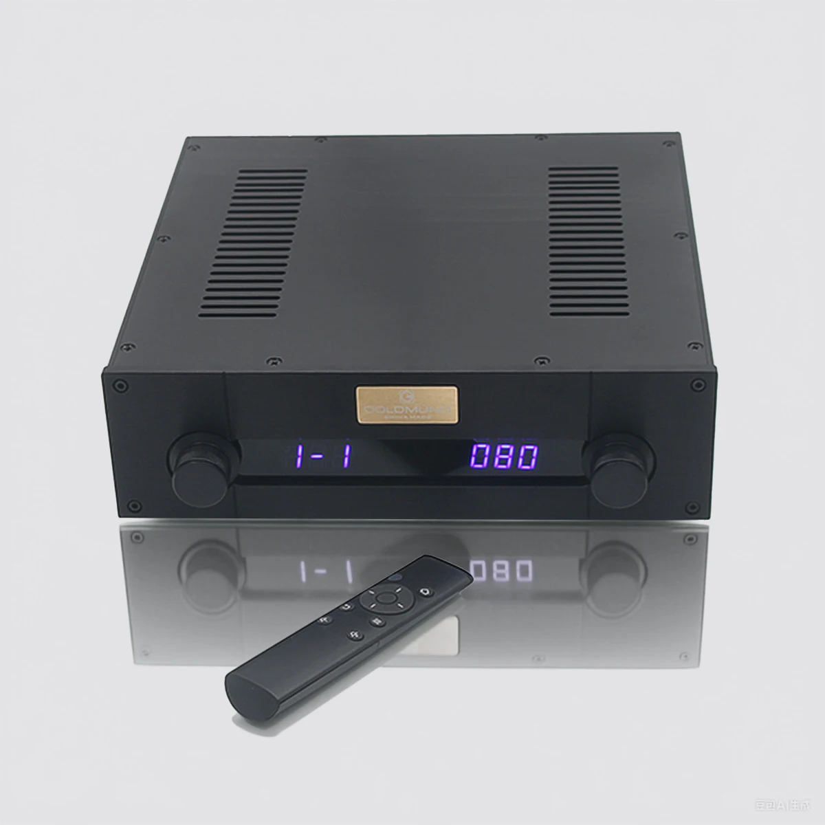 HiFi RCA XLR 밸런스드 프리앰프 원격 릴레이 127단계 볼륨 패시브 프리앰프