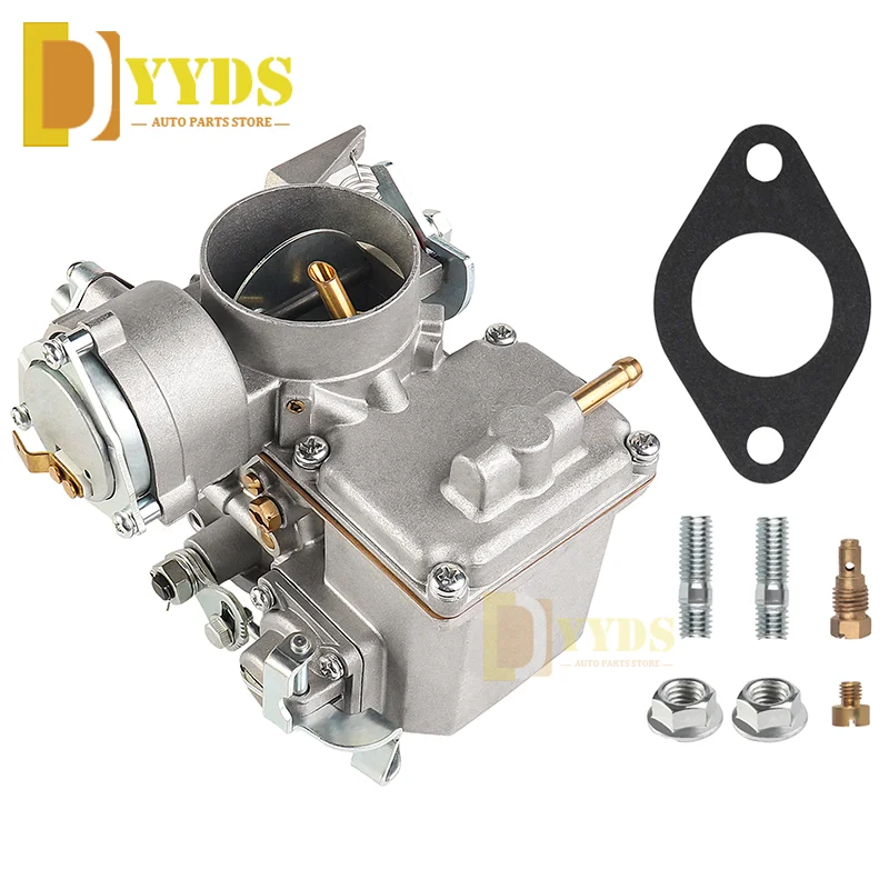 New 34 Pict-3 Carburetor For 1971-1979 Dual Port 1600cc Air Cooled Type 12V Engine VW Beetles Super Beetles Volkswagen Bug Bus