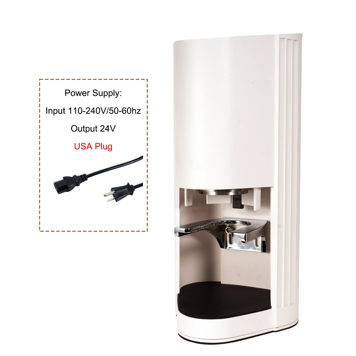 58 58,35 58,5 mm plat of rimpel Automatische koffiesabotage Touchscreen Espresso-sabotage 58 mm Elektrische sabotage Verstelbare 110-240 V-tamper