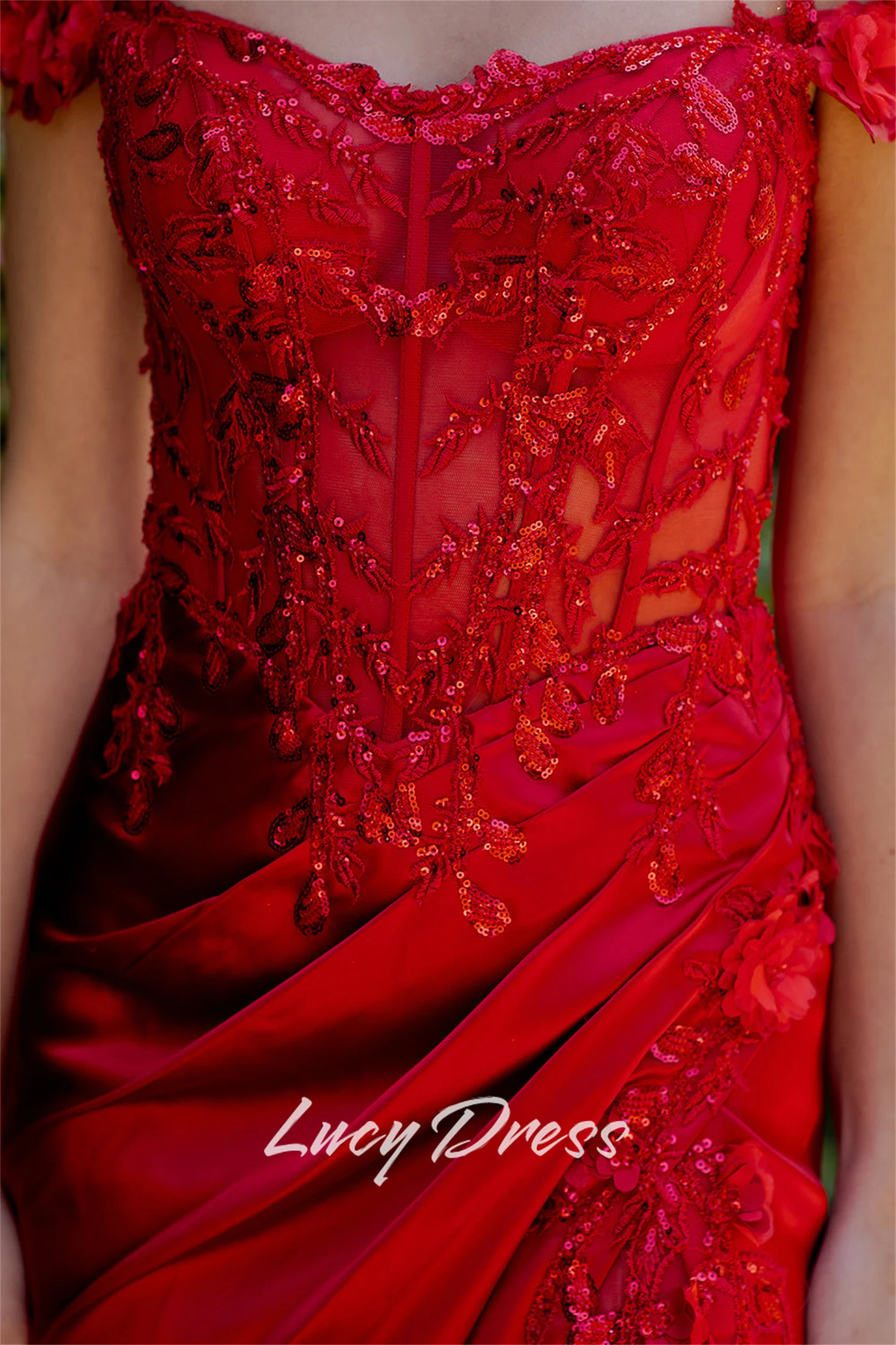 Lucy Robes De Cocktail personnalisées Robes De Gala Robes De soirée De mariage Occasion spéciale robe De bal robe De bal sirène robe De bal