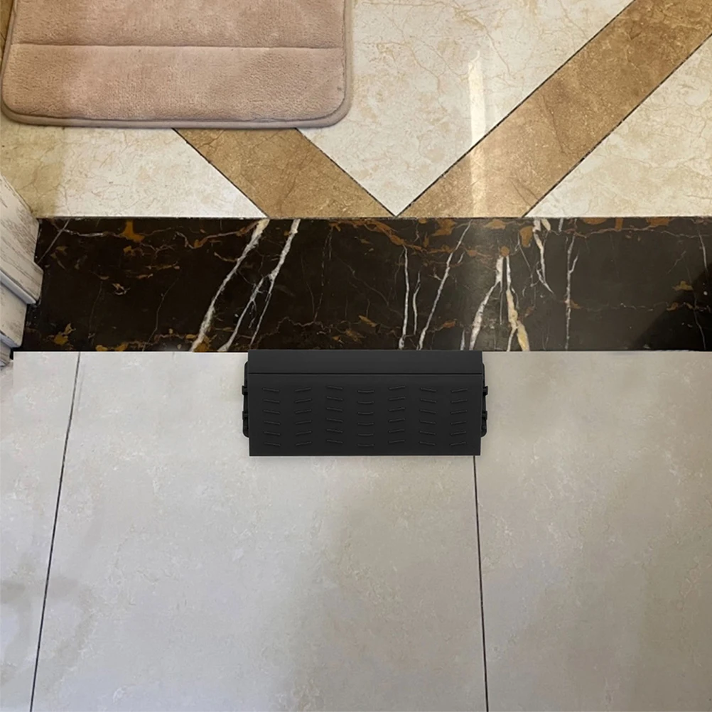 

2pcs Vacuum Threshold Ramp Slip Resistant Plastic Ramps for Doorway Office Threshold Ramp Floor Leveling
