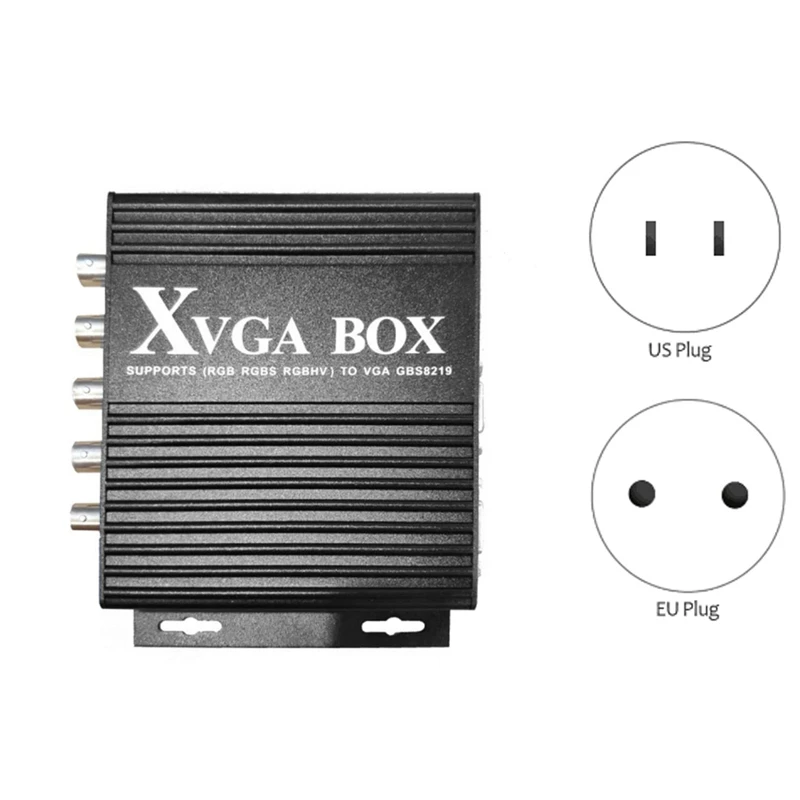 Convertitore video industriale XVGA BOX Convertitore video per monitor industriale da RGB a VGA RGBS a VGA GBS-8219 Spina UE