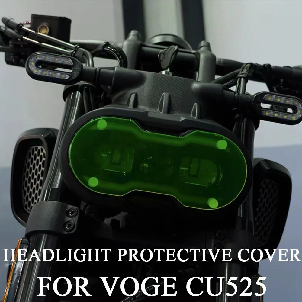 

For Voge CU525 CU 525 Headlight Shade Color Changing Lamp Protective Cover Decoration Accessories