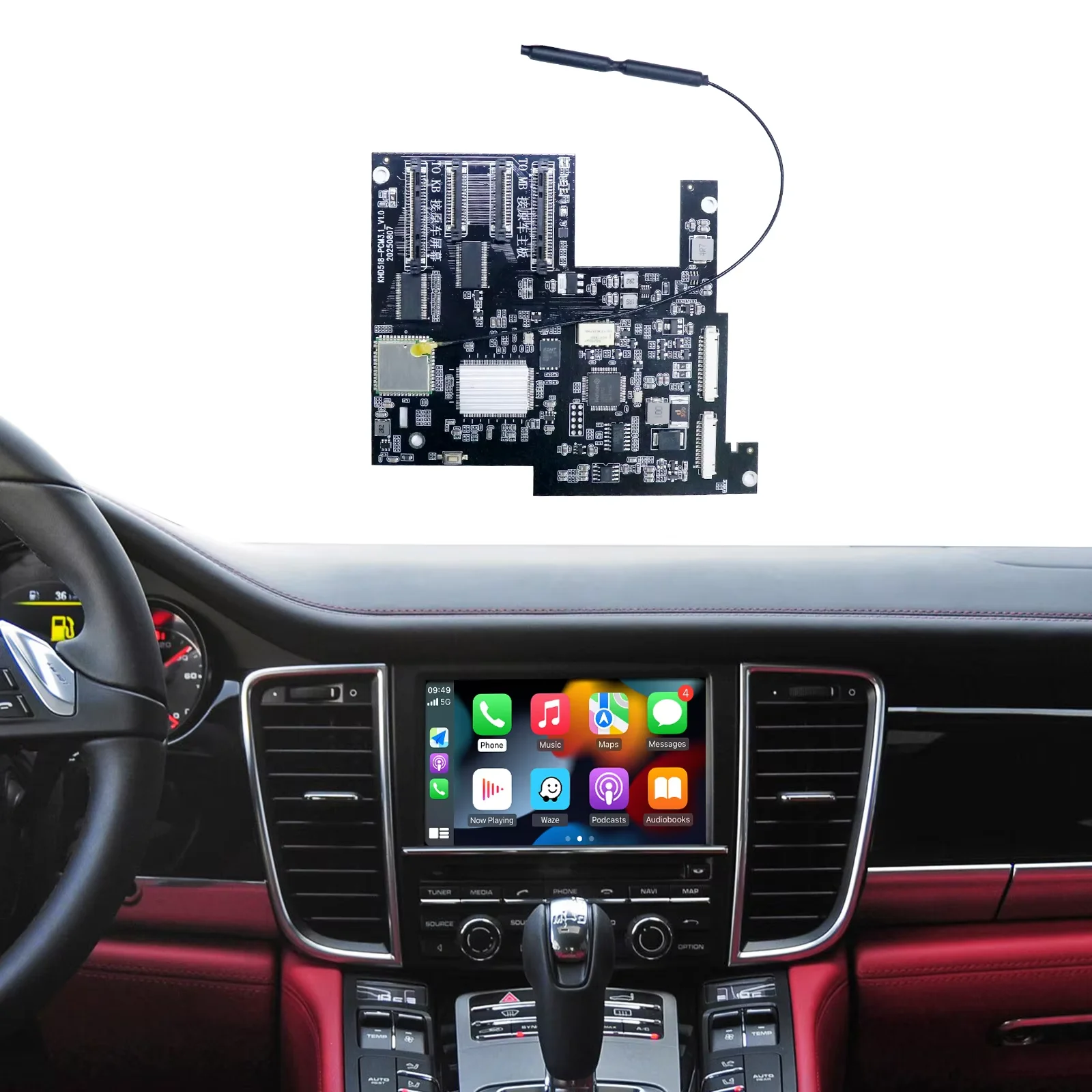 Drahtlose Carplay Auto Modul Für Porsche PCM3.1 2012-2016 Cayenne Macan 911 Panamera Bosxter Android Auto Auto zubehör