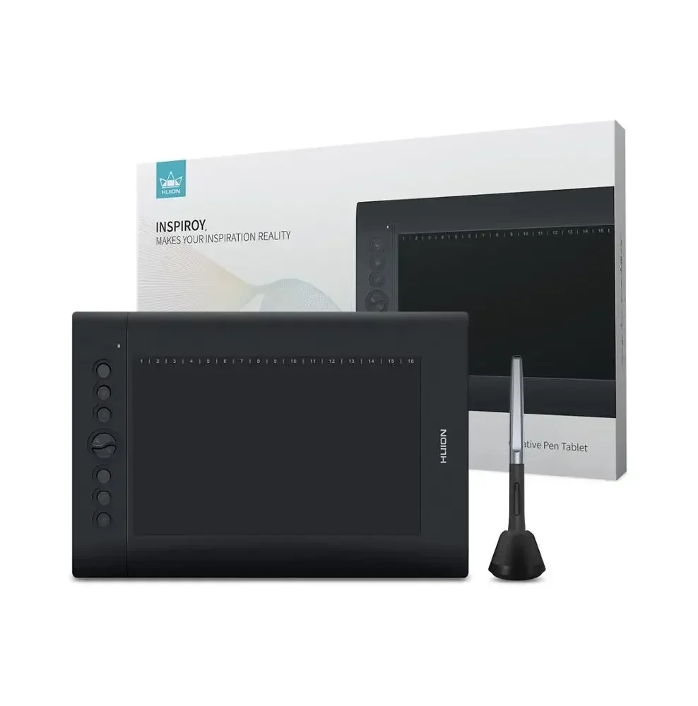 Huin H610Pro V2 10 × 6.25 بوصة تخصيص المفاتيح السريعة رسم الرسومات #1