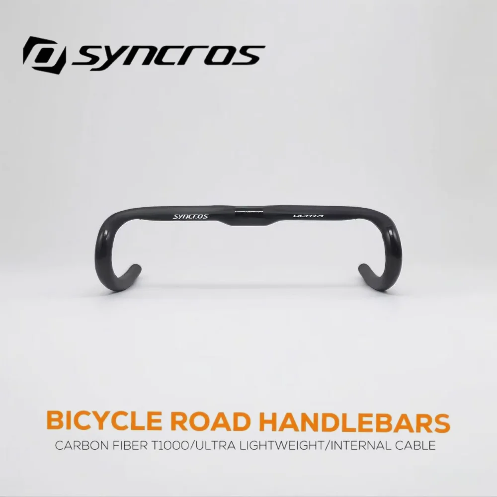 

Syncros Carbon Road Handlebar 31.8mm T1000 260g 380/400/420mm Ultra Lightweight for Road Bike Cycling 2025 New