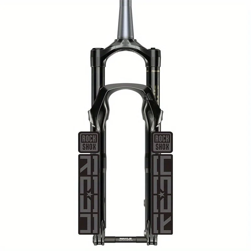 Kit de protection de fourche RockShox Reba 2025 – Autocollants pour cadre contour découpé