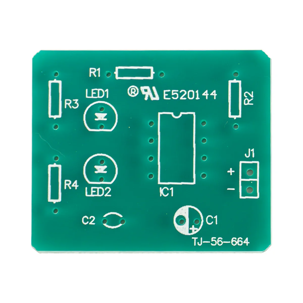 NE555 Dual-color Flash LED DIY Soldering Kit, Electronic Circuit Training Components for Beginner Soldering Practice