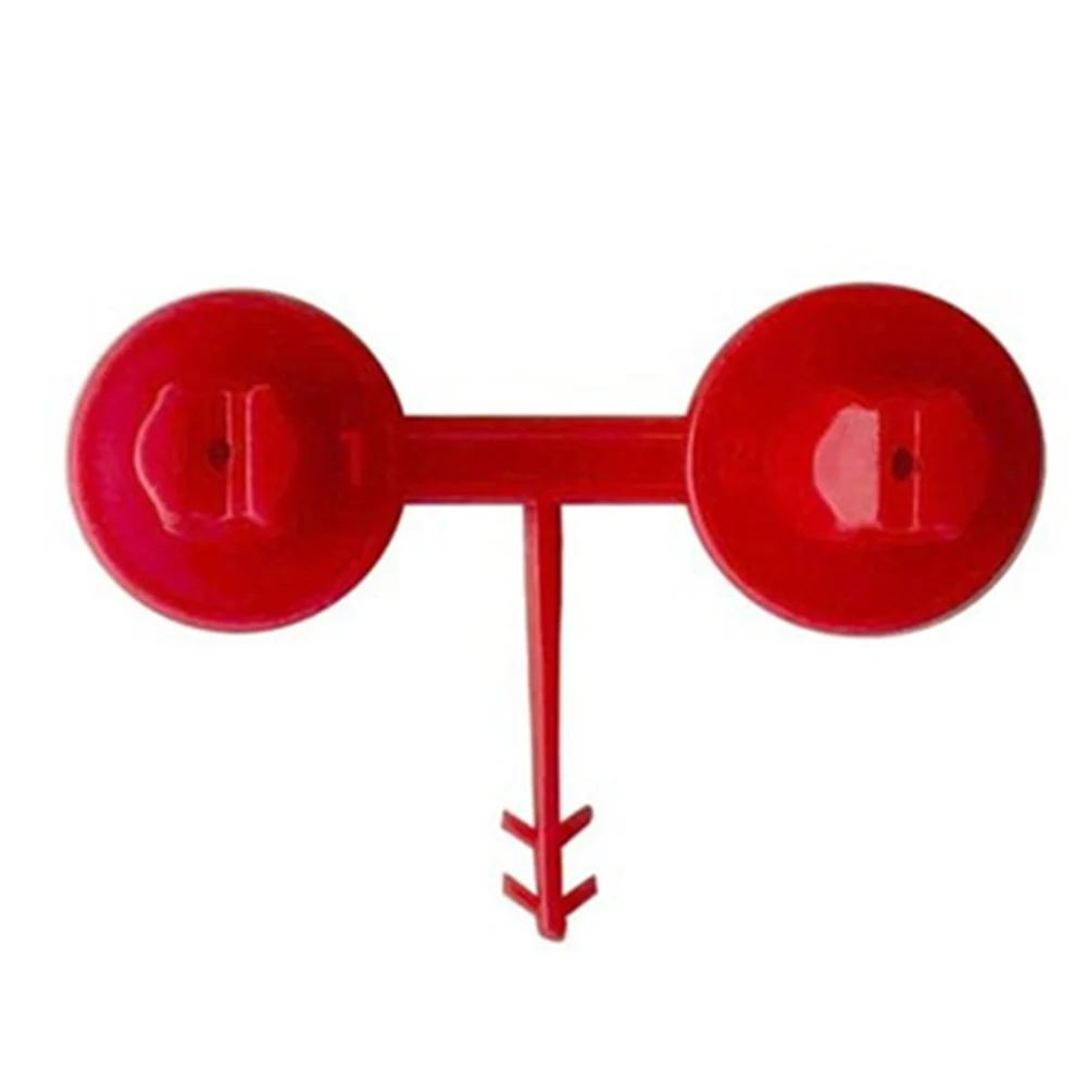 Boquillas de espuma en aerosol de poliuretano reutilizables, puntas para aislamiento de techo y pared, herramientas manuales, fácil de colocar, limpiable, rojo, 5,5x2cm