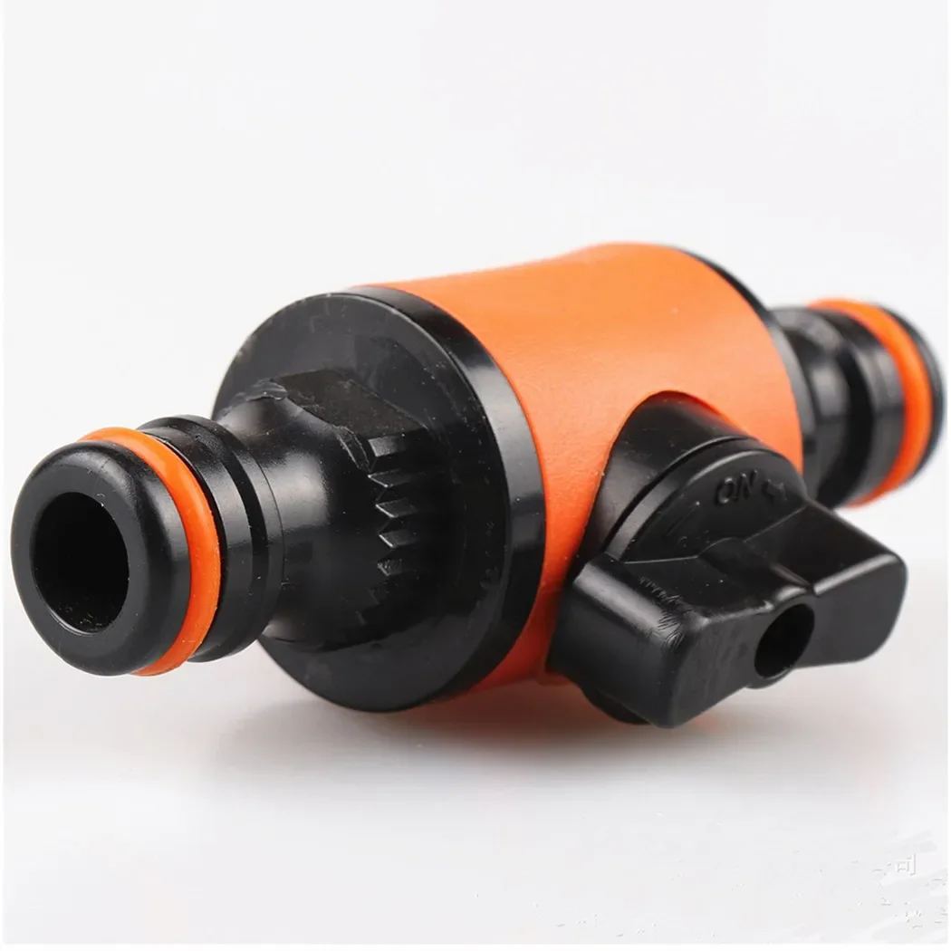 Gartenschlauch-Absperrventil 2 Stück 16mm Schnellkupplung Inline-Wasserhahn-Anschluss Bewässerung Gartenbedarf – Detail 9